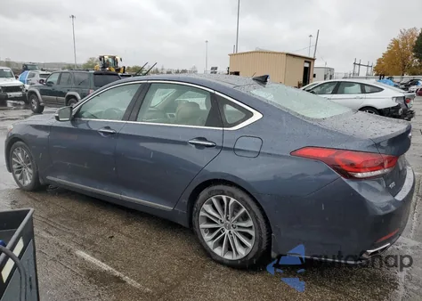 2017 Genesis G80 Base z USA, uszkodzony, nr VIN KMHGN4JE7HU176299